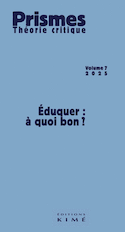 Prismes. Théorie critique, no 07